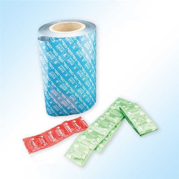 aluminium foil condom packaging rollstock film